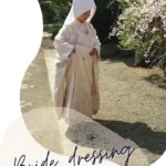 花嫁着付け補正_タオルを使っています。