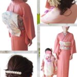 七五三3歳女の子とママお仕度