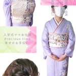 小学校入学式ママお着物コーデ