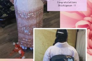 七五三前撮りママコーデ