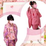 3歳七五三いとこ同士　六浦着付ヘアセット出張