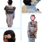 7歳七五三ジルスチュアート 京急弘明寺着付ヘアセット出張